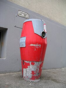 Fire firefighter urban furniture