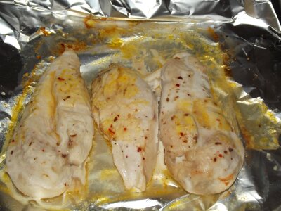 Butter baked baked chicken