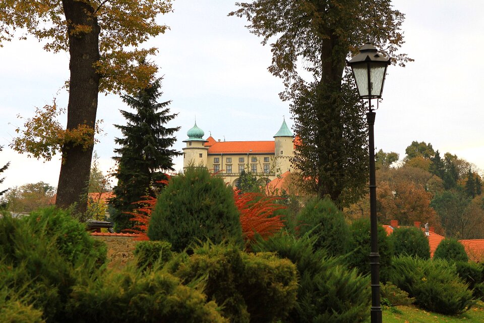 Building park autumn