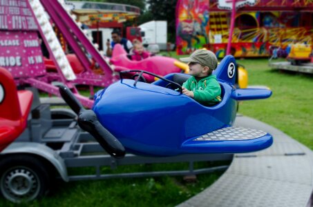 People attractions roundabouts