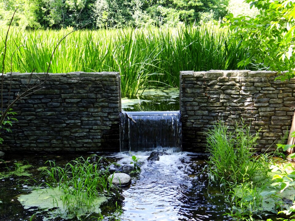 Zoo peaceful scenic