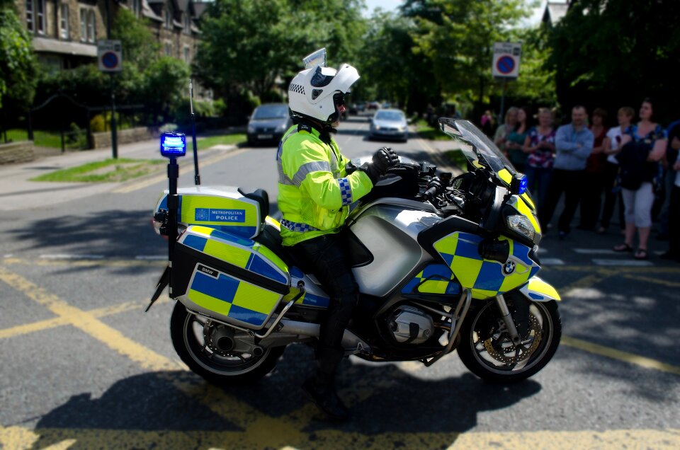 Motorcycle uniform patrol