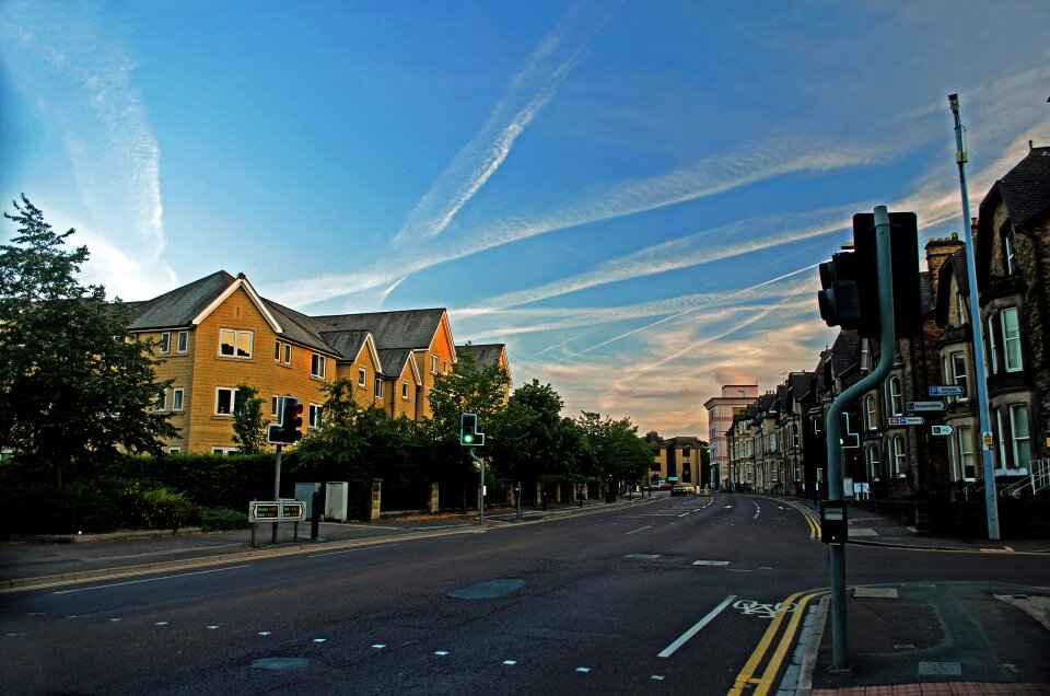 Architecture roads buildings