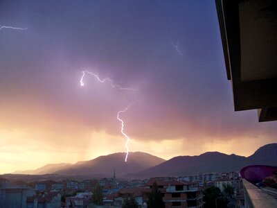 Lightning denizli Free photos