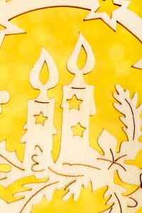 Decoration decorative golden