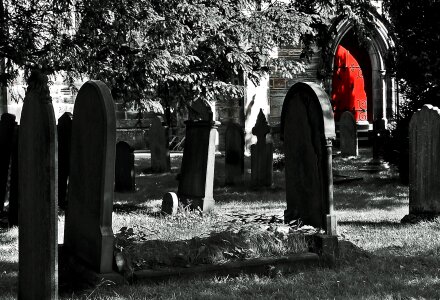 Graves dead funeral
