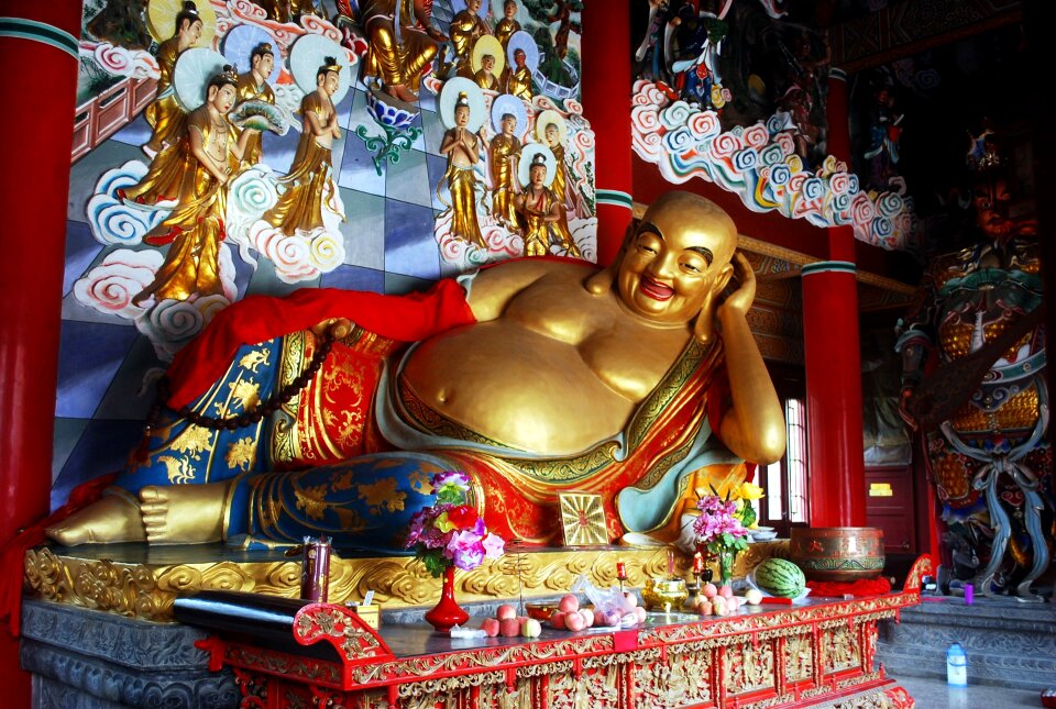 Religion temple deity