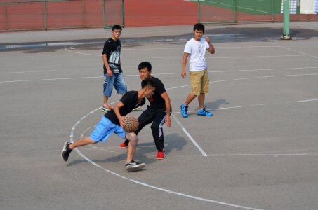 Sports pick-up playground photo