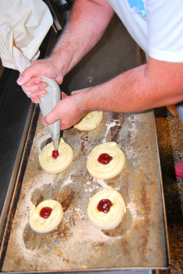 Biscuits cooking baker