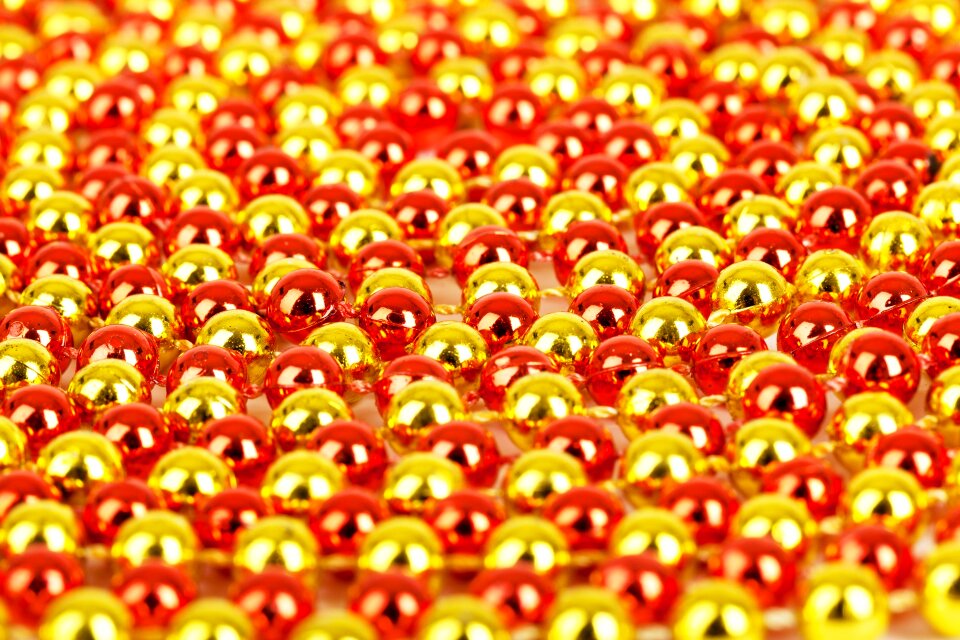 Decoration red round