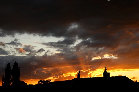 Abendstimmung romance sun photo