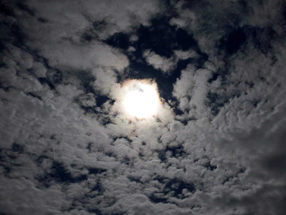 Sun blue sky