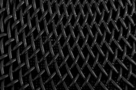 Black dark grid photo