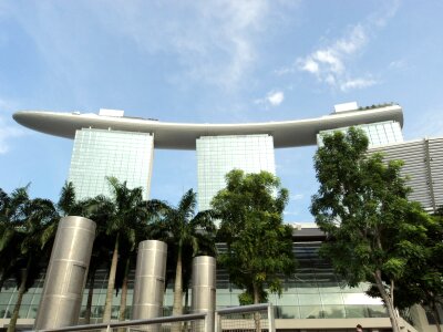 Structure building tourist spot