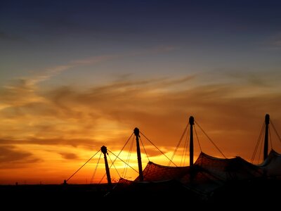 Europe olympic park evening