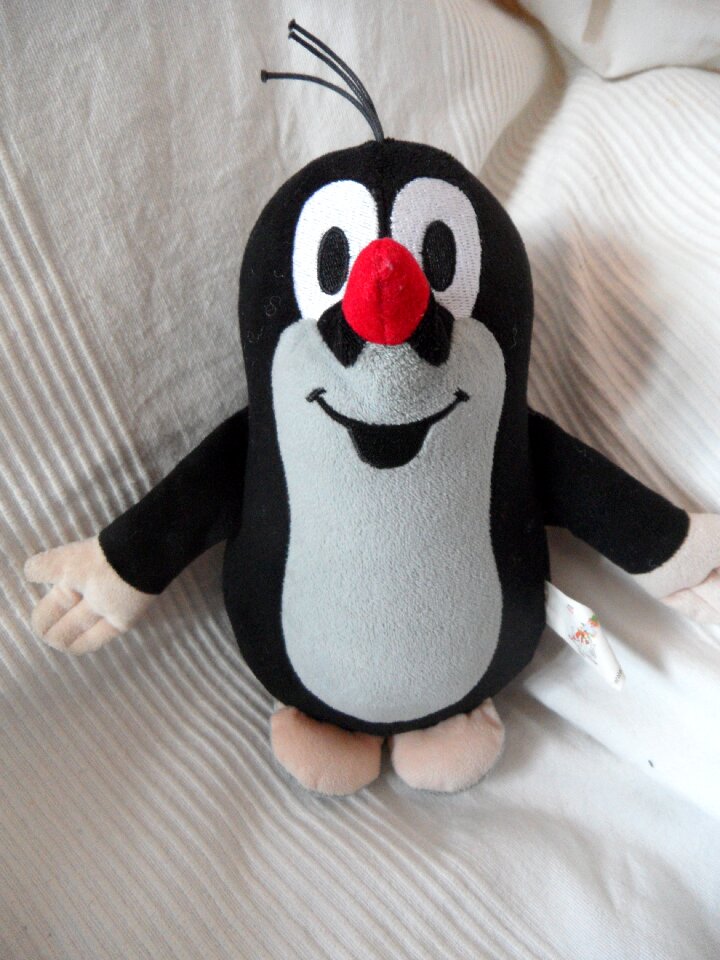 Cartoon character teddy bear stuffed animal