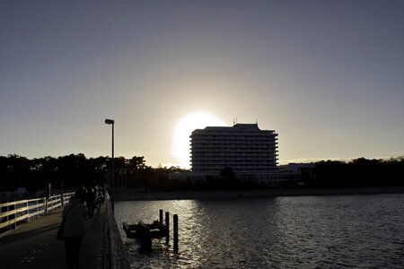 Timmendorf backlighting lake