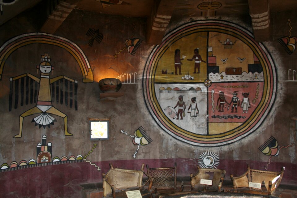 Grand canyon indians paintings