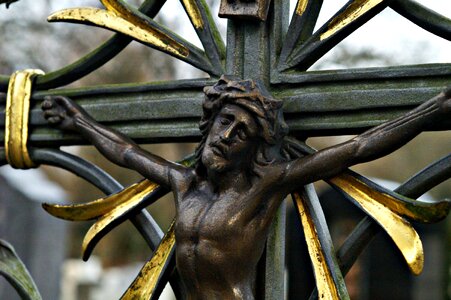 Cemetery cross faith