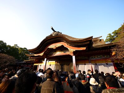 Palace temple hachiman gu shrine