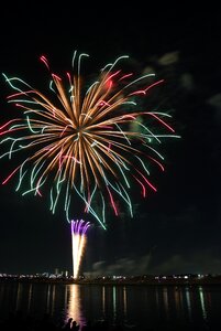 Hanabi colored color photo