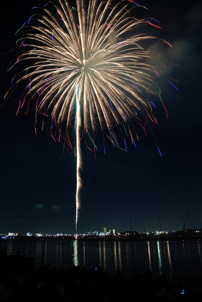 Fireworks sky night