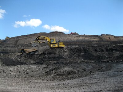 Mining coal industry