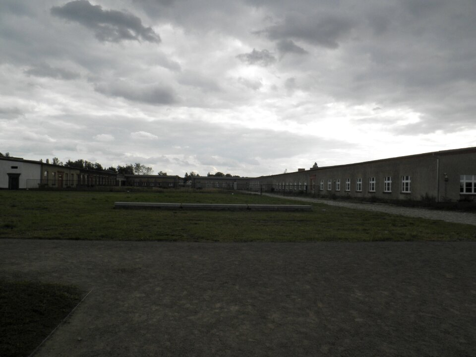 Sachsenhausen concentration camp barracks