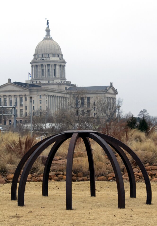 Government buildings abstract art