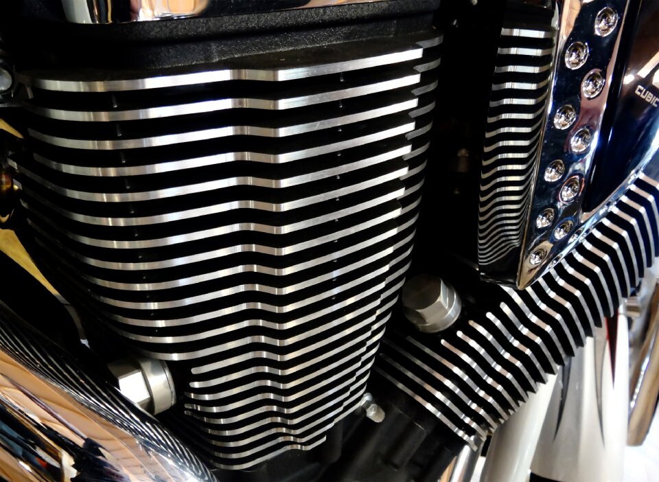 Silver black cylinder