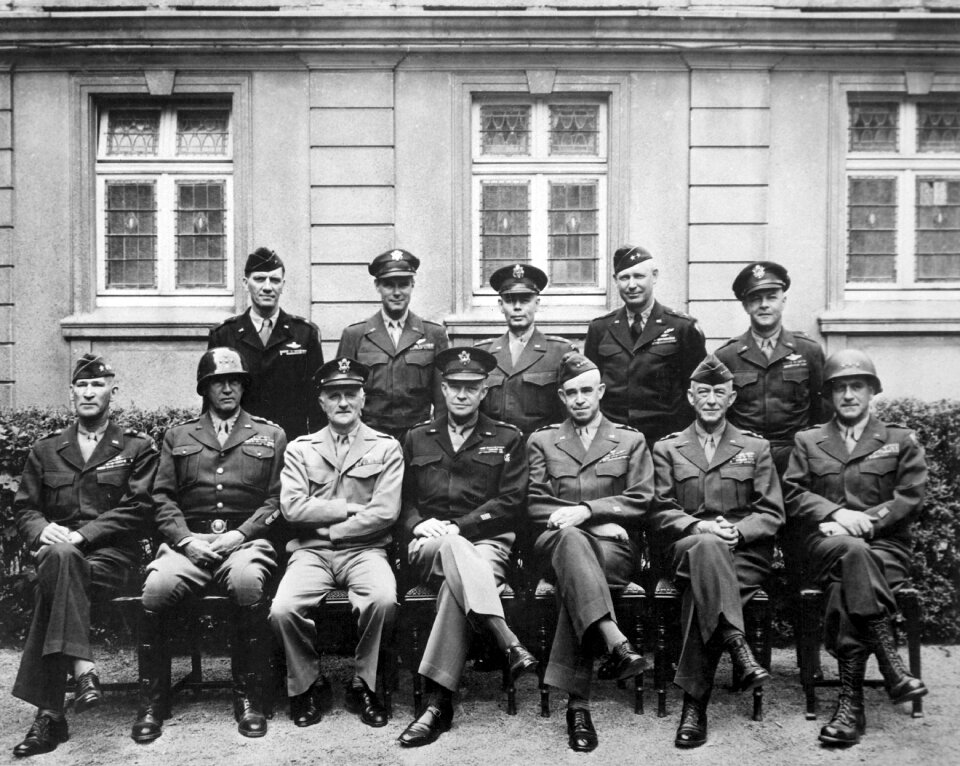 Eisenhower patton leaders