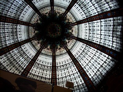 France glass dome window