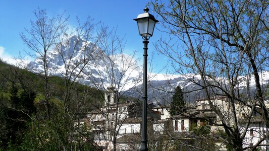 Corno grande mountain gran sasso