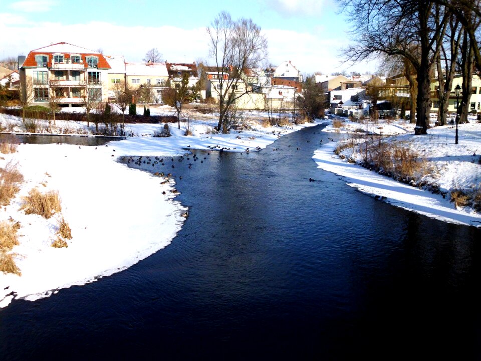 Winter snow ice