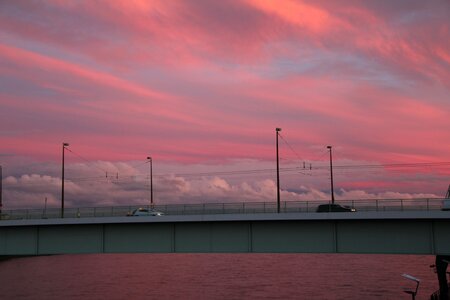 Abendstimmung sky clouds photo