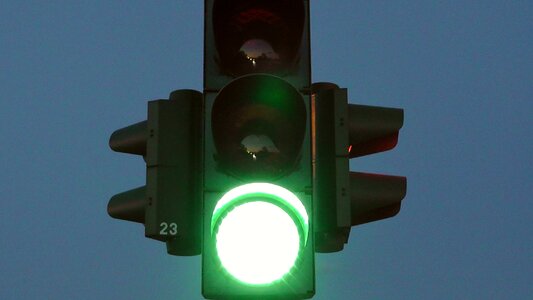 Signal lamp traffic light photo