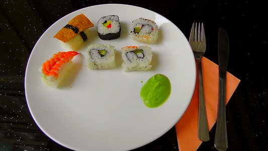 Japanese plate eat