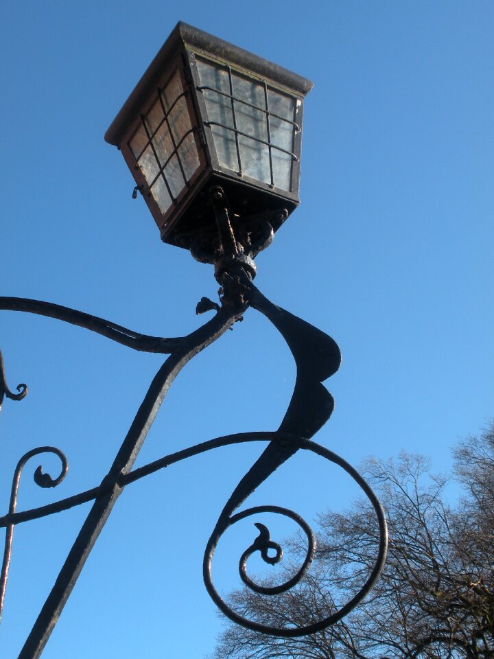 Outdoor lamp iron special