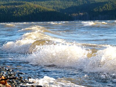 Canada water waves photo