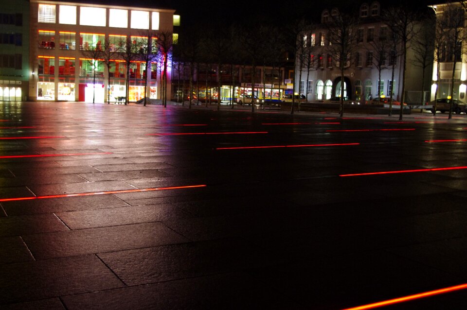 Street night evening photo