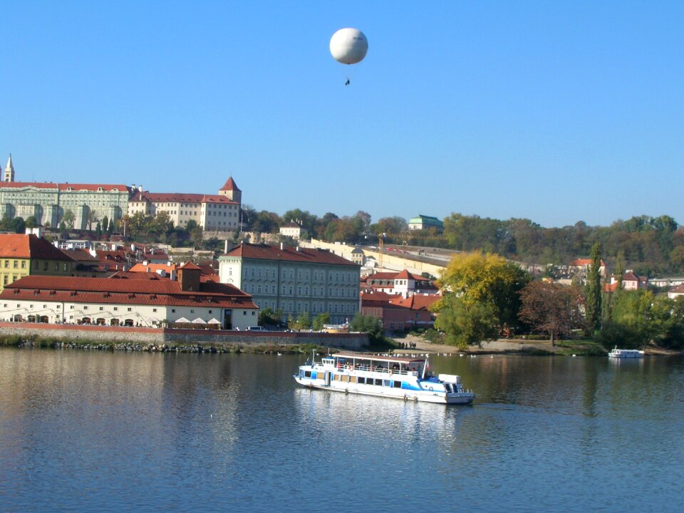 Ship tourism balloon