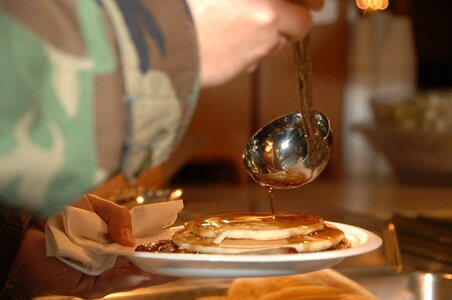 Syrup dining breakfast photo
