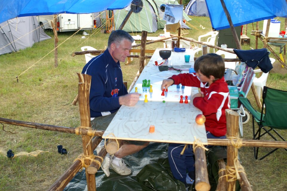 Camp dinner outdoor life