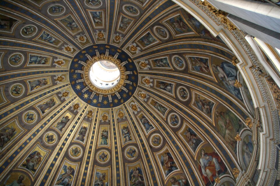 Vatican st peter's basilica dome