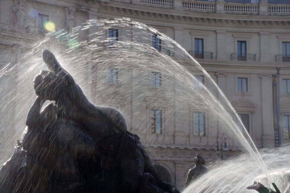 Rome italy fountain