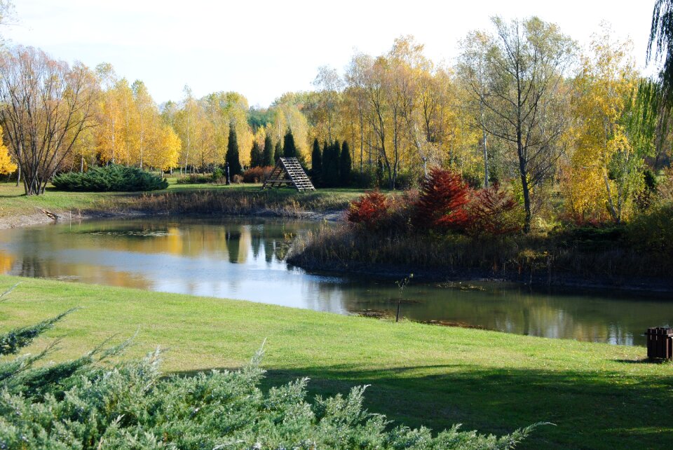 Bánk country house lake