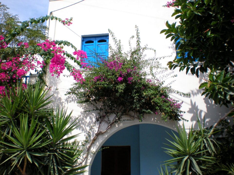 Greek island greece street view
