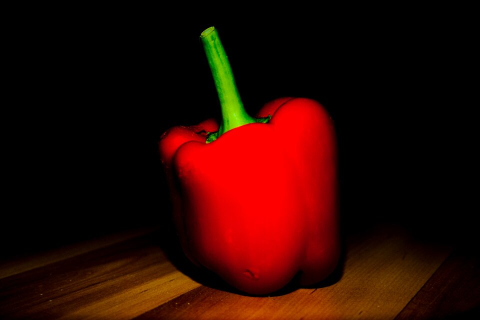 Red vegetables cook