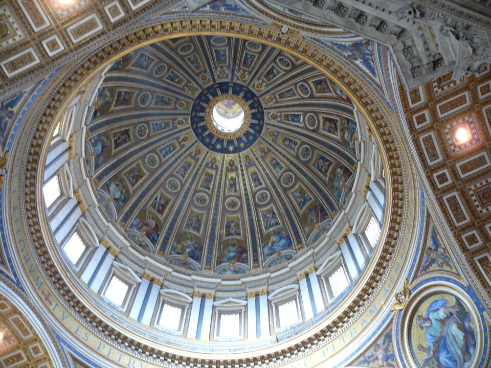 The basilica church the vault