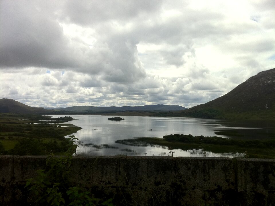 Ireland clouds landscape